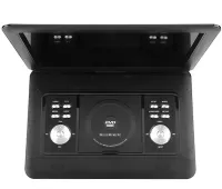 Opera OP-1580 20" inch Digital Car DVD Player, Portable Rotary T2 TV Player Opera Book with Joystick and Remote Control NS-1580