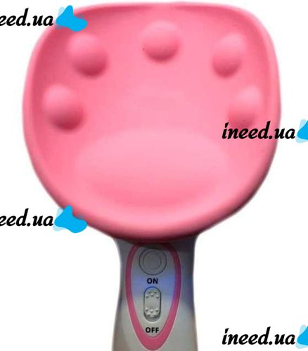 Массажер для увеличения груди Breast Massage MS-200 женский вибромассажер для востановления упругости, аккумуляторный акупунктурный прибор Розовый