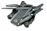 Квадрокоптер складаний професійний D5HW DRONE s9 Phantom Pro з WIFI камерою, Дрон з підсвічуванням на акумуляторі Коптер на радіокеруванні 4 DRC V4