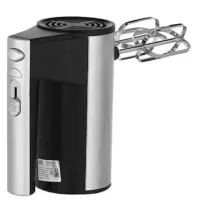Manual kitchen mixer Domotec R.6629A for kneading dough with 2 types of nozzles on a stand 800W, Electric dough mixer Domotek 800W 5 speeds