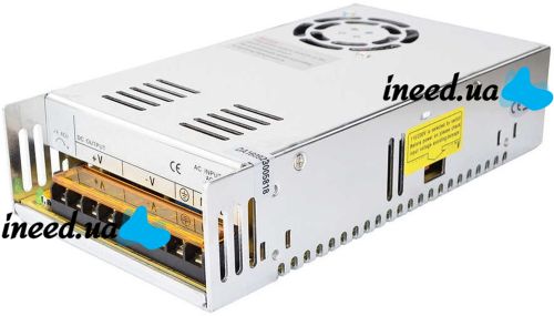 Universal Power Supply Adapter 12V 20A 240W Brille S-240-12 Metall for SMD LED Strip Monitors