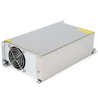 Універсальний блок живлення адаптер 12V 50A 600W Brille S-600-12 Metall для SMD світлодіодних стрічок моніторів