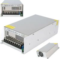 Універсальний блок живлення адаптер 12V 50A 600W Brille S-600-12 Metall для SMD світлодіодних стрічок моніторів