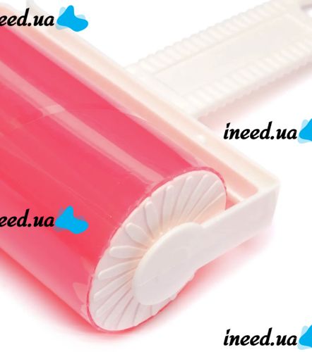 Sticky Roller for Cleaning Clothes and Furniture Roll Furr MS-1054 Reusable Washable Silicone Roller Velcro with Wool Removal Case Lint Remover