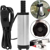 Diesel Pump Automotive Submersible Diesel Pump for Pumping Diesel Fuel with 12V 38 mm Pliers, 12V Electric Pump for Kerosene and Fuel Oil