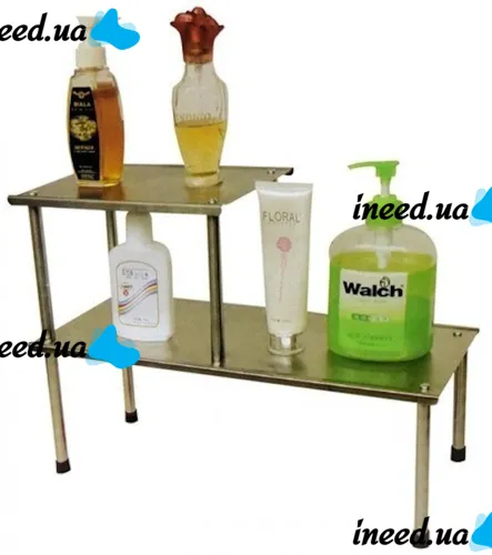 Multifunctional rack for household chemicals and cosmetics made of stainless steel Multifunctional Rack