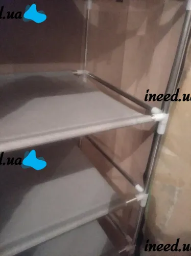 Складна тканинна Полиця шафа для зберігання взуття Shoe Cabinet a-5 90x56x27 см 4 полиці, пилозахищена Полиця органайзер каркасний 5556 HCX 7688