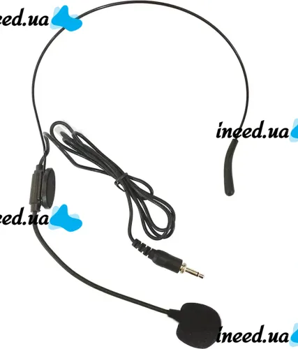 Радіосистема головний мікрофон Dm Shure SH - 100C для озвучення, бездротова гарнітура MAX WM-707 на голову з ресивером, радіомікрофон на батарейках