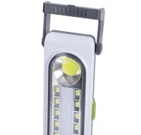 Аварийный светодиодный фонарь Solar HEL-6855T 3600 mah с солнечной панелью, Аккумуляторный светильник повербанк 45 LED светодиодная лампа с USB