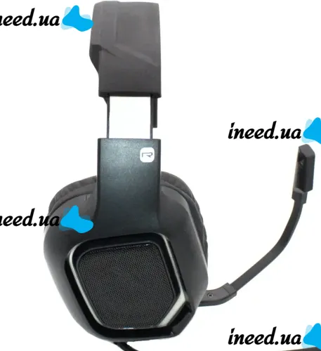 Cyberpunk CP-007 Gaming Wired Headphones with Backlight and Microphone Gaming Full-size Headphones with Headset for PC and Laptop 96491 Black