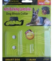 Електронний нашийник антилай Anti Barking Controller ao-881 акумуляторний, дресирувальний нашийник для собак зі звуком і вібрацією стримуючий гавкіт