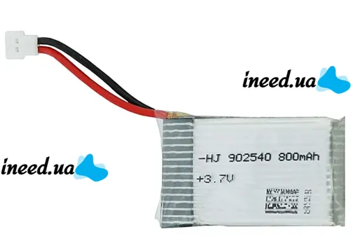 Universal battery for quadcopter Syma 3.7v 800mAh, battery for quadcopters
