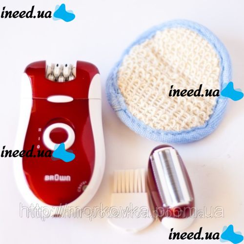 Епілятор Braun 2 в 1 з бритвеною насадкою Mp-2068, Mp 2068, Mp2068