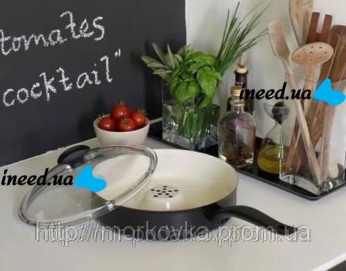 Сковорідка Dry Cooker Драй кукер KAITINT EXCELLENT, Драй Кукер кераміка, сковорода з керамічним покриттям