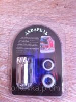 Nozzle on the faucet water illumination improved turbine,