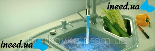 Nozzle on the faucet water illumination improved turbine,