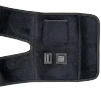 Universal Bandage Knee Warmer ThermaFix TP-02 Heated by USB, Warming Knee and Shoulder Pad 3 Modes 5V Black