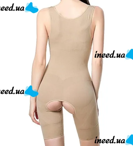 Професійне коригуючий білизна комбідрес Slim Shapewear жіночий стягуючий для схуднення і корекції фігури з бретельками S / M L / XL XXL / XXXL