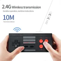 8bit U-BOX EXTREME Mini Game Box AHH-07 620 games with 2 wireless joysticks Portable 8bit console with built-in games D600