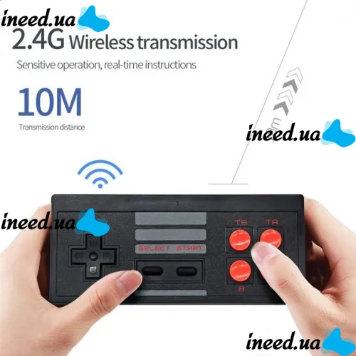 8bit U-BOX EXTREME Mini Game Box AHH-07 620 games with 2 wireless joysticks Portable 8bit console with built-in games D600