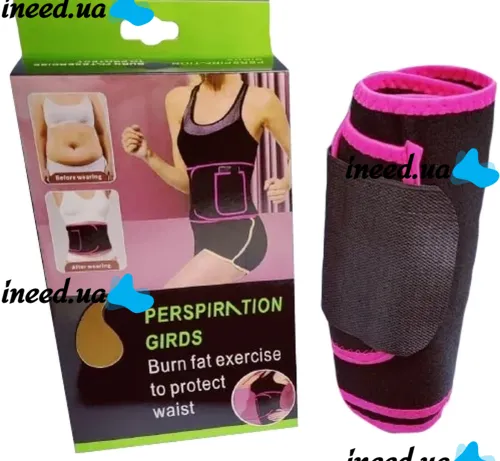 Неопреновий пояс сауна perspirntion Girds для схуднення живота і боків з кишенькою для телефону, стягуючий корсет для спини і занять спортом