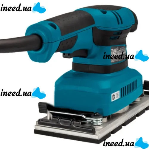 Вібраційна плоска шліфувальна машина Makita BO3710 300W 12000 об/хв для дерева шпаклівки вдома, мережева віброшліфувальна машина X-513 від мережі 220V