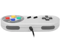 Portable retro gaming console Dendy 620 games Dendy 8 Bit Super Mini SFC, Children's 8 bit console with two joysticks and built-in games Grey
