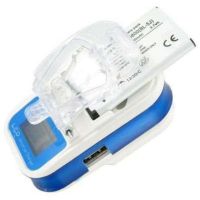 Universal charger Jabka HY02 with LCD display and USB for charging removable batteries