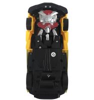 Children's Transformer Bugatti Robot Car 889-19 Radio-controlled Bugatti Robot Car on the Remote Control with Light and Sound for Children Yellow
