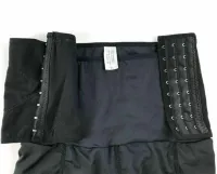 Corrective panties-shorts Body Hip Pants for buttocks enlargement with an overstated high waist and push-up effect, thigh-tightening Black