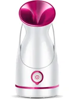 Паровая сауна для омоложения и увлажнения лица Ionic Facial Steamer CL-5158, Косметологический распариватель с ионизатором для очистки кожи от сети