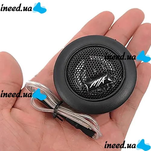Car mortise speakers squeakers D=6 cm Tweeter MA-260 120W 1545 speakers in the car 2 pcs, Acoustics MA 260 120 W in the car, Car acoustics Black