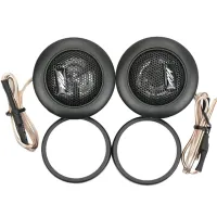 Car mortise speakers squeakers D=6 cm Tweeter MA-260 120W 1545 speakers in the car 2 pcs, Acoustics MA 260 120 W in the car, Car acoustics Black