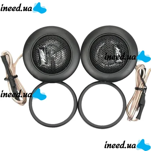 Car mortise speakers squeakers D=6 cm Tweeter MA-260 120W 1545 speakers in the car 2 pcs, Acoustics MA 260 120 W in the car, Car acoustics Black