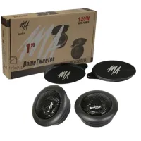 Car mortise speakers squeakers D=6 cm Tweeter MA-260 120W 1545 speakers in the car 2 pcs, Acoustics MA 260 120 W in the car, Car acoustics Black
