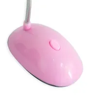 Настольная светодиодная гибкая лампа LED Desk Light X-7188 на батарейках, Беспроводной настольный мини светильник с механическим выключателем BL-7188