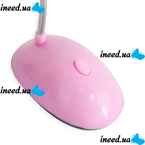 Настольная светодиодная гибкая лампа LED Desk Light X-7188 на батарейках, Беспроводной настольный мини светильник с механическим выключателем BL-7188