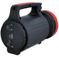 Солнечная зарядная станция LED фонарь Yajia YJ-1902T с 2 лампочками Power Bank, Прожектор с солнечной панелью GS-330 с функцией повербанка WX-1902
