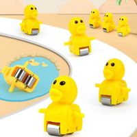 Музична іграшка Трек міні качка Small Duck SmartUs V4405, гірка-трек, дитячі музичні гірки-ескалатор каченята на гірці