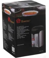 Electric kettle thermos thermopot Domotec MS-6000 6L liters 800W with display and temperature control, Electric thermos kettle with heated boiling water