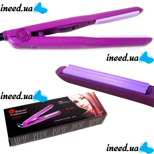 Professional basal curling iron Domotec MS-4904 for voluminous hairstyles, Hair Straightener, Hair Straightening Tongs
