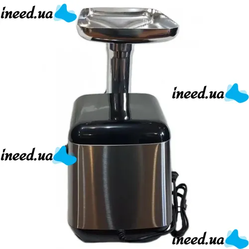 Kitchen electric meat grinder Domotec MS-2024 3000W with juicer, Electric Meat Grinder with grater, shredder, sausage nozzle Domotec 3000W