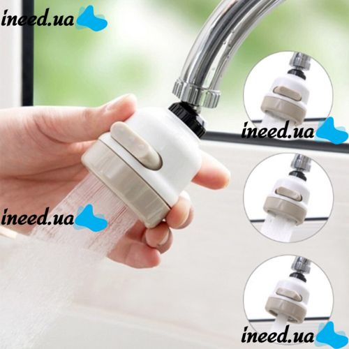 Universal swivel nozzle on the faucet Universal Splashproof Head for saving and adjusting water Aerator on the mixer with 360 degree rotation