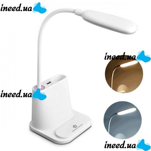 Desktop Rechargeable LED Lamp Bionic Desk Lamp DL-43, LED Touch Lamp 3 in 1 Power Bank Smart Lamp