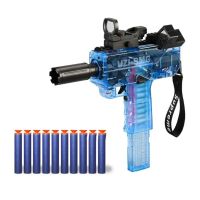 Електричний іграшковий УЗД пістолет-кулемет Nagelbag UZI-SMG з 24шт поролоновими снарядами для дітей