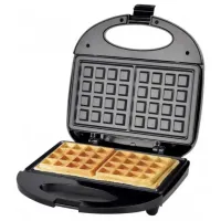 Waffle Maker Sonifer Cone Maker SF-6043, Electric Waffle Maker for Belgian Waffles, Household Sandwich Maker Sandwich Maker Waffle Maker 750 W Black