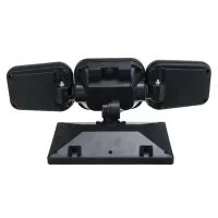 Уличный тройной фонарь Split Solar Wall Lamp FL-1725B на солнечной батарее с датчиком движения, Настенный аккумуляторный влагозащищенный светильник