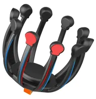 Аккумуляторный вибрационный массажер антистресс для головы Head Massager Octopus K108W48 с 3 режимами, Беспроводной вибромассажер осьминог на голову