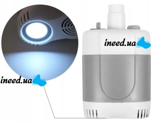 Tourist shower with pump for Gotel Q16H Outdoor Shower for 20 liters, Rechargeable camping shower from a 2200 mah battery with a pump for camping