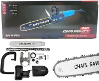 Chain Saw Nozzle 12" Chain saw for the Grand 300QF Pro Grinder with a chain lubrication system for 30cm Bulgarians with a handle and an oil tank